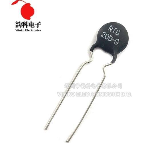 10pcs Thermistor Thermal Resistor NTC 20D-9