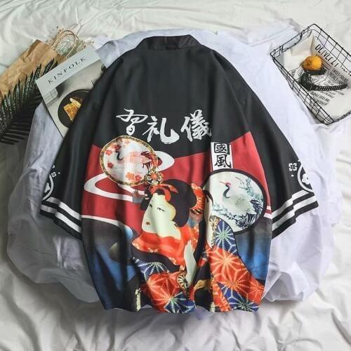 Japanese kimono traditional Ancient Clothing Man Japan Kimono cosplay japanese roupa masculino asian ropa coreana kimono