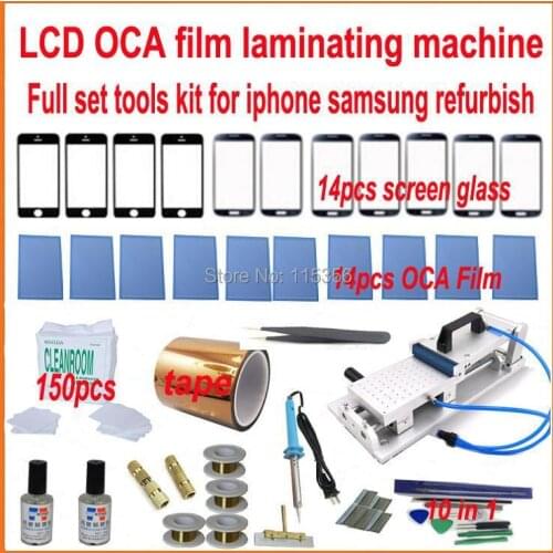 30 in 1 Universal OCA Lamination Machine for iphone 6 plus Polarizing Film Protective Film Laminating Machine