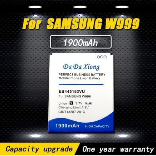 High quality 1900mAh EB445163VU Phone Battery for Samsung GT-S7530 GT-S7530E GT-S7530L Omnia M SCH-W999 SGH-W999 battery