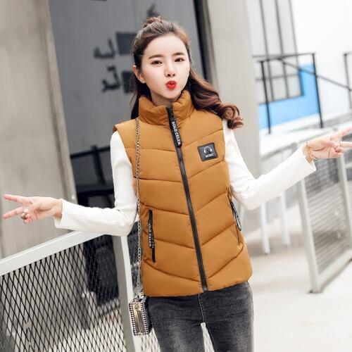 Cheap wholesale 2019 new autumn winter Hot selling womens fashion casual female nice warm Vest Outerwear MP831