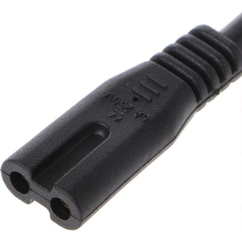 1.5m Figure 8 Power Cable Cord Euro EU European 2 Pin AC Plug