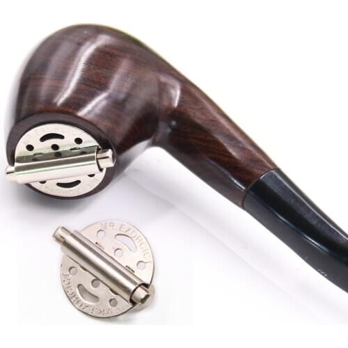 1PCS Tobacco Pipes Windproof Lid Stainless Steel Smoking Accessories Outdoor Windscreen Pipe Tool Cap Cover Adjustable Size