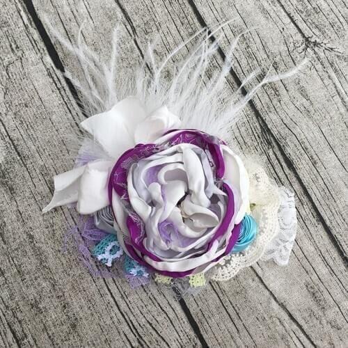 Free Shipping Flower Girl Headband Kids Hair Accessories Photo Prop