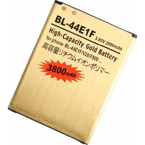 Ciszean 5pcs/lot 3800mAh BL-44E1F / BL44E1F / BL 44E1F Gold Replacement Battery For LG V20 H990 F800 + Tracking Code
