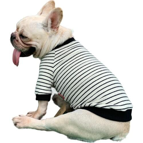 Pet Dog T-shirt Spring Autumn Dog Clothes French Bulldog Pug Clothing Outfit Puppy Poodle Pomeranian Schnauzer Corgi Costume