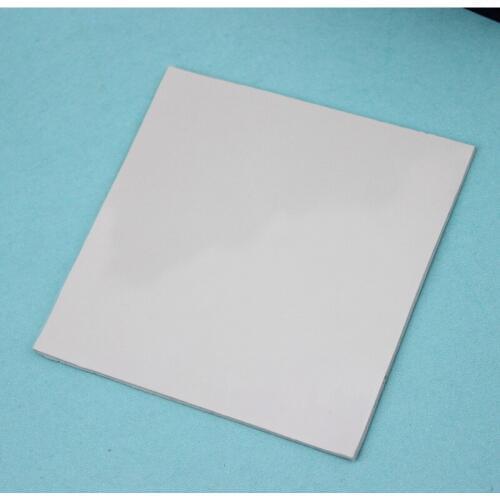 200 pcs Gdstime 100*100*1mm GPU CPU Heatsink Laptop Cooling Thermal Conductive Silicone Pad 100mm x 1 mm Gray Blue