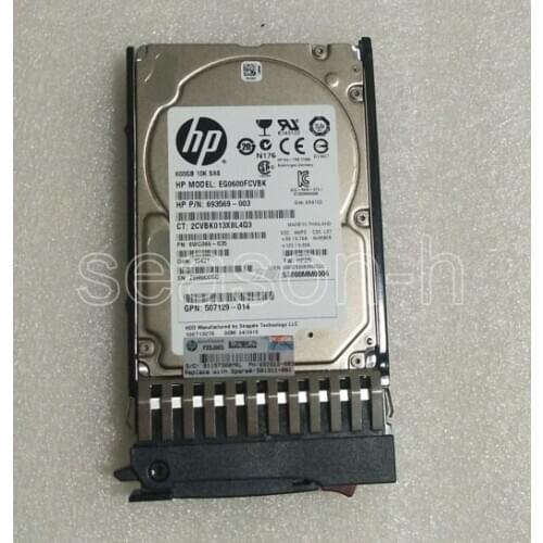 HP 600G 10K 2.5 SAS 581311-001 6GB DL360G6 DL380G7