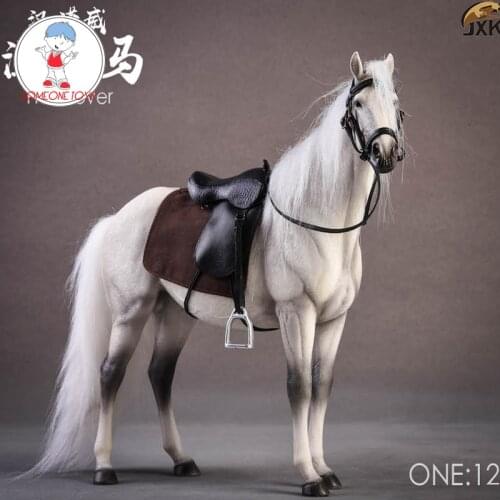 JXK JXK013 war Scene Animal Accessories 1/12 Hannover Horse Warmblood Anime Statue Palm fit 6'' Figure doll