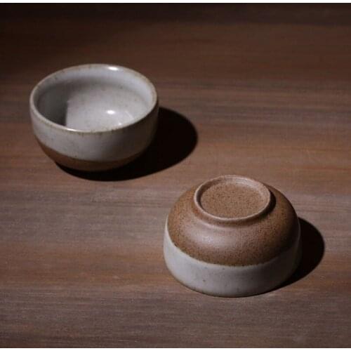 Ceramic Pinming Teacup Puer Small Tea Bowl Coarse Pottery Tea Cup Accessories