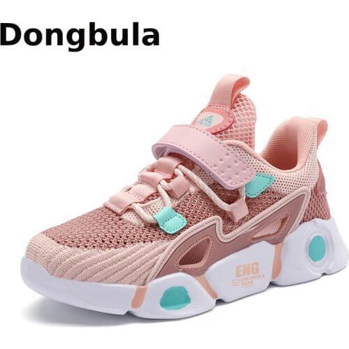Kids Shoes Summer Children Sport Shoes For Girls Mesh Breathable Child Sneakers Anti-slip Boys Casual Cutout Light Casual Shoes