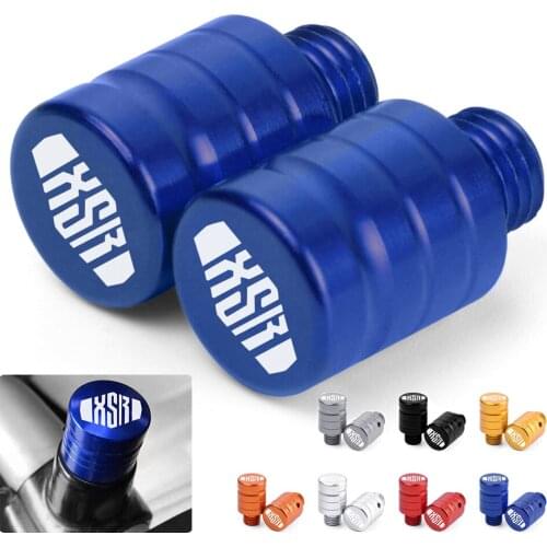 Logo XSR For For YAMAHA XSR700 XSR 700 XSR900 XSR 900 XSR155 XSR300 Universal M10X1.25 Motorcycle CNC Mirror Hole Plug Screw