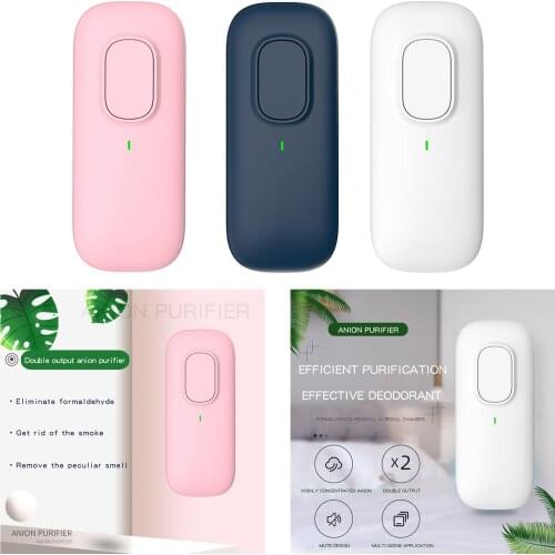 Mini Negative Ion Air Purifiers Plug In for Home Remove Pet Toilet Smell Deodorizer Cleaner House Kitchen