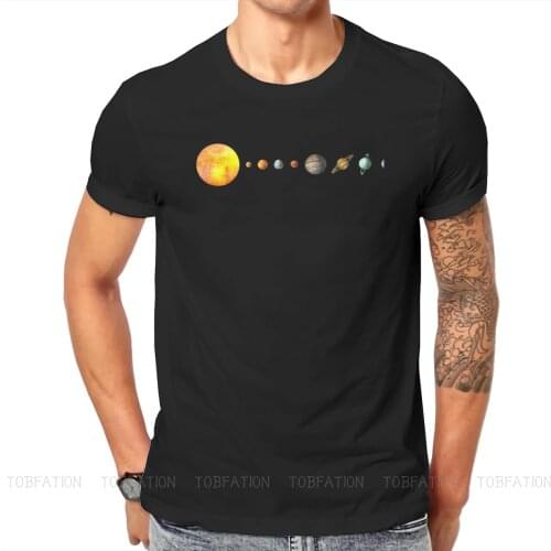 Mars 2020 Space Explorers The Solar SystemTshirt Harajuku Gothic Mens Streetwear Tops Oversized Cotton Crewneck T Shirt