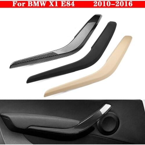 Left Right Side Car Inner Door Panel Handle Pull Trim Cover Auto Interior Door Handles Covers For BMW X1 E84 2010-2016