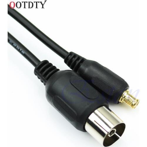 OOTDTY 2018 Fashion 1PC IEC to MCX Antenna Pigtail Cable Adapter Connector For USB TV DVB-T Tuner