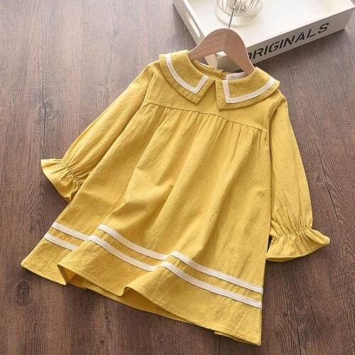 Keelorn Girls Dresses Fashion Kids Girl Dress Printing Long Sleeve Princess Dress Casual Kids Dresses Floral Childrens Clothing