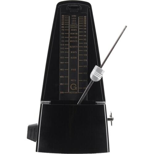 Retro Piano Mechanical Metronome Antique Metronome Pendulum Mecanico Wood Color For Universal Piano Guitar Violin Musical Instru