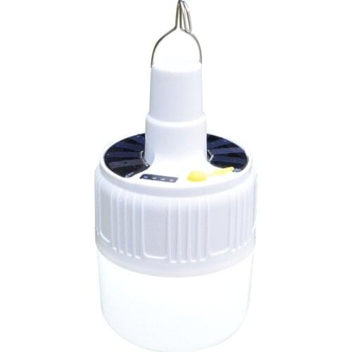 Solar Bulb LED Bulb Light Mobile Charging Night Market Light Stand Light Household Power Outage Emergency Light