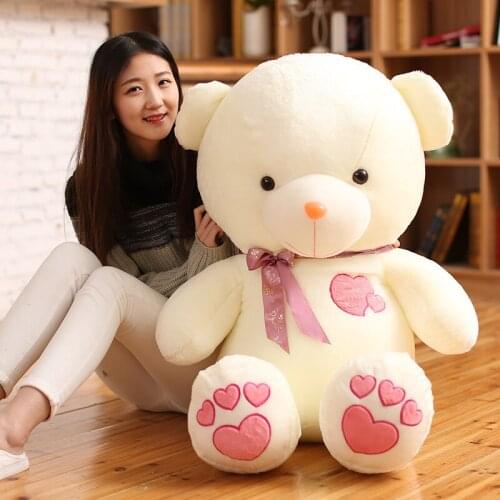 High Quality Plush Toys Cartoon Teddy Bear Doll Stuffed Toys Plush Animals Bear Doll Birthday Gift For Children Lovers Present