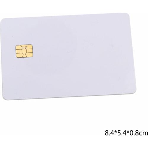 1/5/12 Pcs IC Card SLE 4442 Chip Smart IC Card ISO7816 RFID Contact 256× 8-bits PVC IC Cards Dropshipping Hot Sale