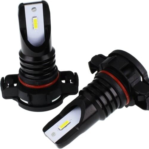 2PCS Led Lamp For Car H8 H11 9005 9006 HB3 HB4 PWX26W PSX24W H16 12V 6000K With CSP Chip Fog light