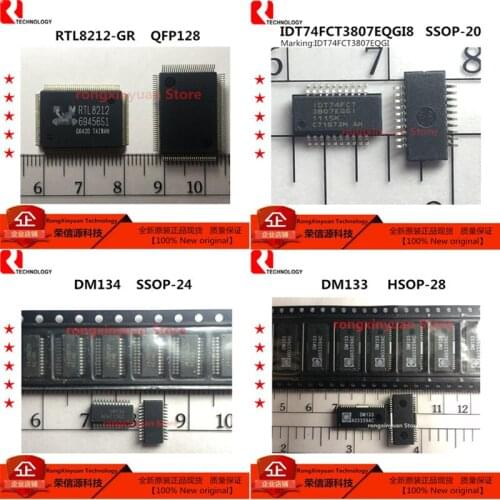 5 pcs/lot RTL8212-GR RTL8212 IDT74FCT3807EQGI8 IDT74FCT3807EQGI IDT74FCT DM134 DM133 100% New original
