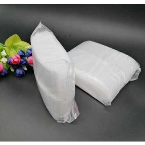 500pcs White Jewelry Storage Bag Clear Ziplock Plastic Bags For Gifts Wedding Jewelry Packaging Bags Reclosable Zip Lock Pouches