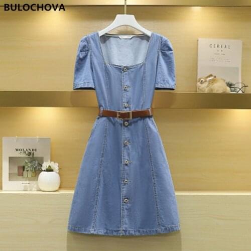 Джинсовые летние платья BULOCHOVA China At AliExpress