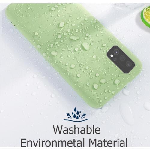 For Samsung Galaxy S20 Ultra Case Rubber Liquid Silicone Shockproof Soft Case For Samsung S20 Ultra Plus Fundas Samsung A51 A71