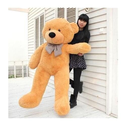 Hot Sale Jumbo Teddy bear cuddly toy large hold pillow doll embrace bear doll plush toys bear doll/lovers gifts Large size 160cm