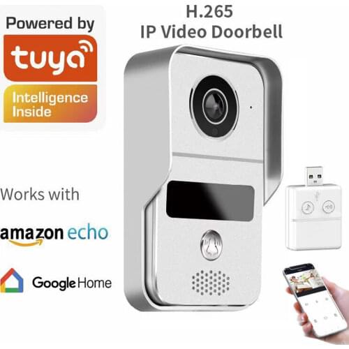 Wireless SD Card Video Recording Video Door Phone+RFID Keyfobs+Indoor Bell Wifi 1080P IP Door Bell POE Camera For ONVIF CCTV NVR
