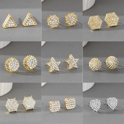 Серьги-гвоздики KunJoe China At AliExpress