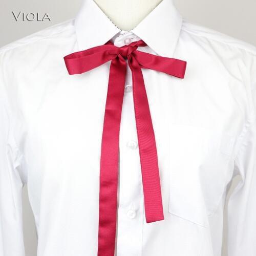 10 colors Cute Lithe Ribbons Knot Butterfly Solid Handiness Simple Shirt Accessory Girl Ornaments Women School Student Bowtie