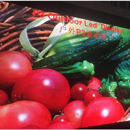 Full Color P3 3mm Outdoor Video Wall Panels Rental LED Display Screen 576x576mm