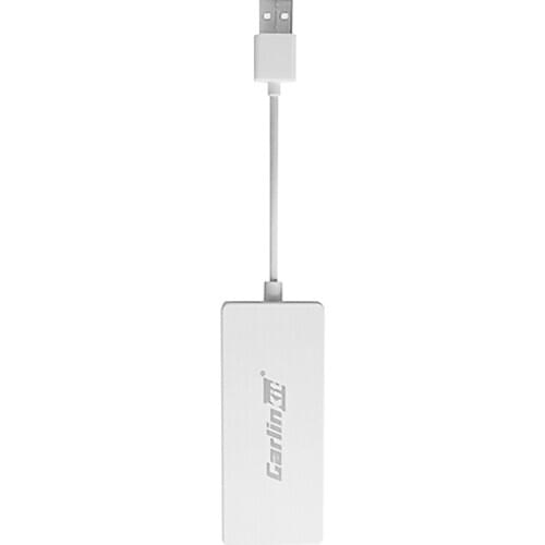 Carlinkit Wired Carplay Dongle For Car Carplay/Android Screen Video Converter White