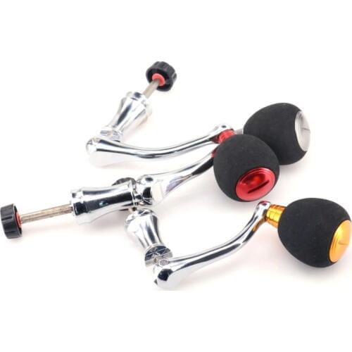 Fishing Reel Handle Knob Spinning Handle (10pc Fishing Reel Rocker cover) Metal Rocker Arm Grip For Spinning Fishing Reel