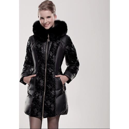 SCUWLINEN Women's Jackets With Fur