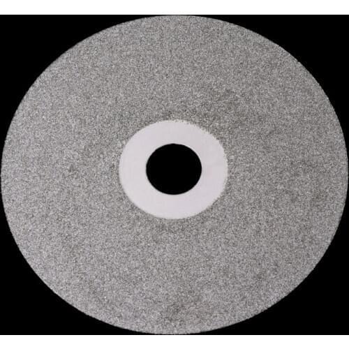 4\" 100mm 80-2000# Diamond Coated Flat Lap Wheel Lapidary Polishing Grinding Disc K1KA