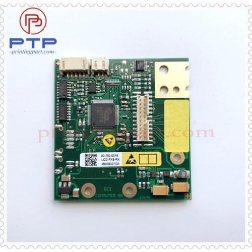 00.783.0018 LCD-FX8-RX video conversion driver board 15" display CP2000 system video board 15 inch