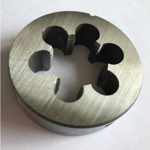 Free shipping of 1PC Metric alloy steel made hand Die M37*1.0/1.5mm for steel iron aluminum copper workpiece threading