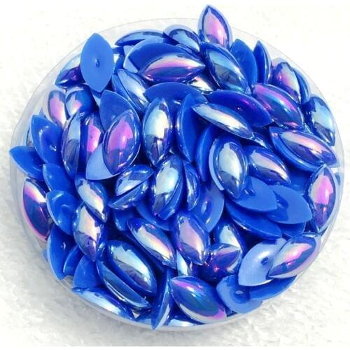160pcs/lot 6*12mm Flat-back DIY AB resin horses rhinestones wedding&party decoration gift resin drill D435