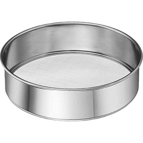 304 Stainless Steel Flour Screen Hand Screen Sesame Sugar Powder Sieve Noodle 37MF