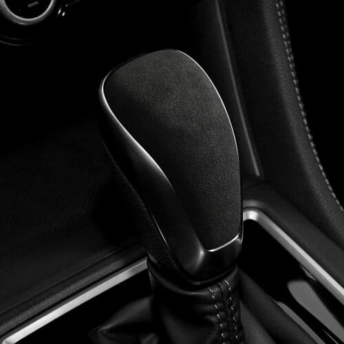 Car Gear Head Shift Knob Cover Sticker for Subaru Forester XV Crosstrek Accessories 2018 2019 2020 2021