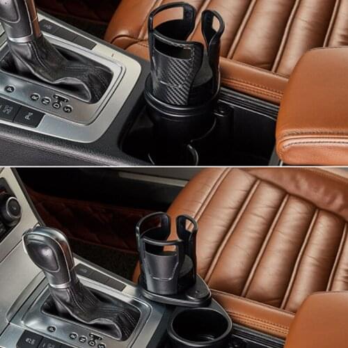 Drink Holder In Car All Purpose Car Cup Holder 2 IN 1 Multifunctional Stand Water Cup Drink Bottle Organizer