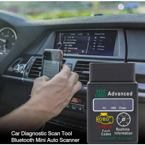 12V OBD2 Car Mini Diagnostic Scan Tool Wireless Wifi Connection Android /IOS Phone Code Reader Auto Scanner Auto Accessories
