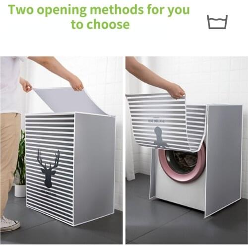 Front loading washing machine cover/top loading of drum washing machine, pulsator washing machine waterproof case dust cover
