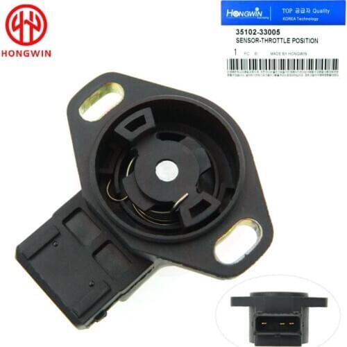 35102-33005 Throttle Position Sensor TPS For HHyundai Excel 1.5 GALLOPER Scoupe Elantra 92-95 MMITSUBISHI 3510233005/35102 33005