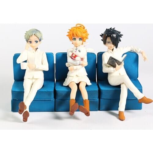 The Promised Neverland Norman Emma Ray PVC Figure Collectible Model Toy