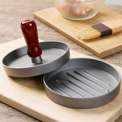 Kitchen Hamburger Meat Press Tool Burger Mold Round Shape Hamburger Beef Meat Grill Burger Press Patty Maker Mold Accessories